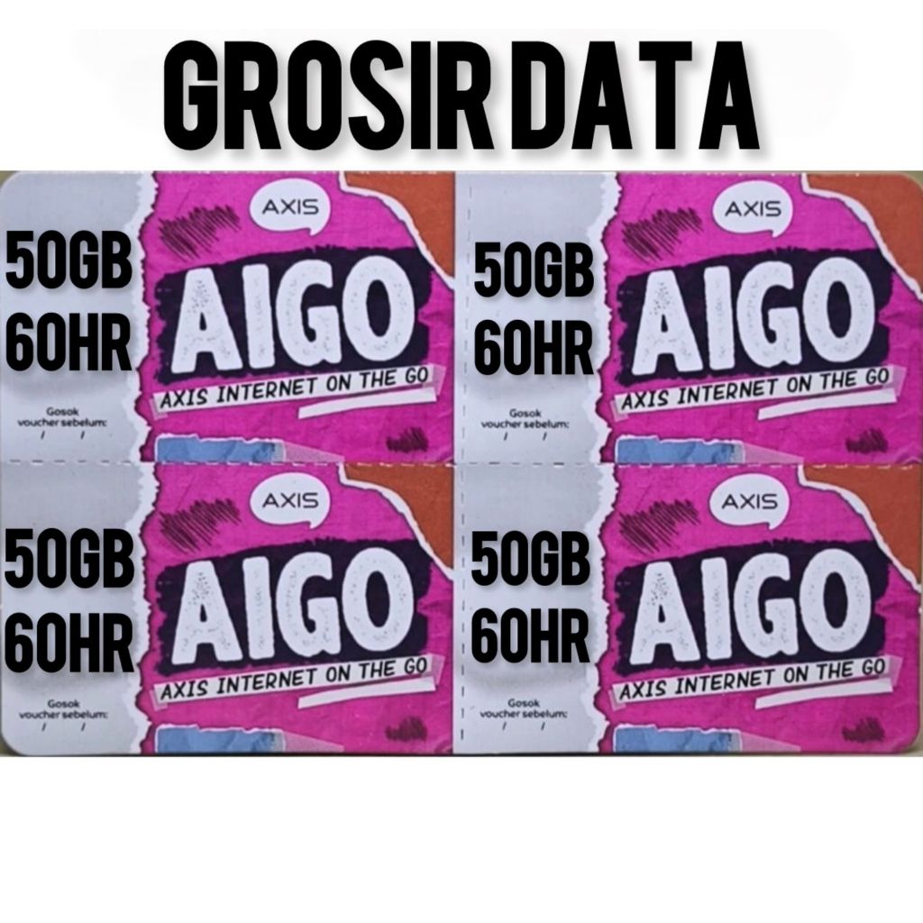 Voucher AXIS AIGO 50GB