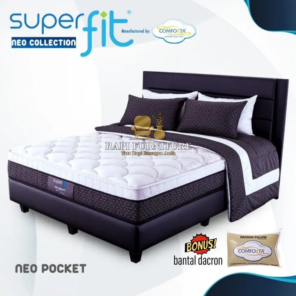 Springbed Kasur Comforta Superfit Neo Pocket