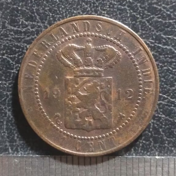 #30-BS. UANG KUNO / KOIN KUNO / BENGGOL 1 CENT TAHUN 1912