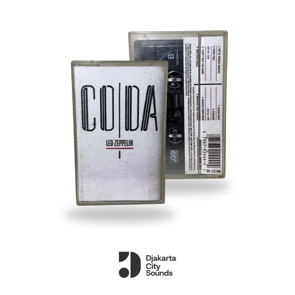 Kaset Pita Led Zeppelin - Coda (Cover Repro)