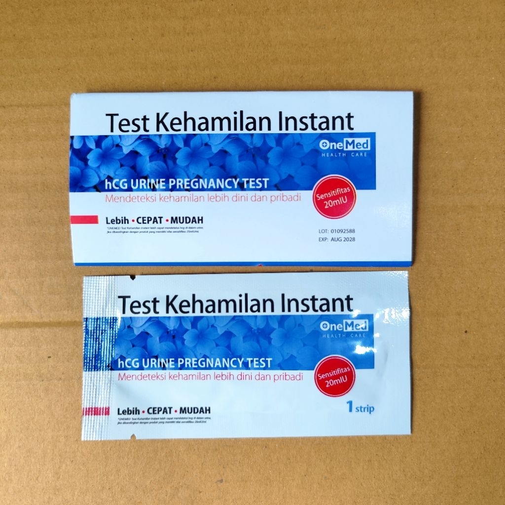 HCG Celup OneMed / Alat Tes Kehamilan / Tes Hamil /HCG Celup OM