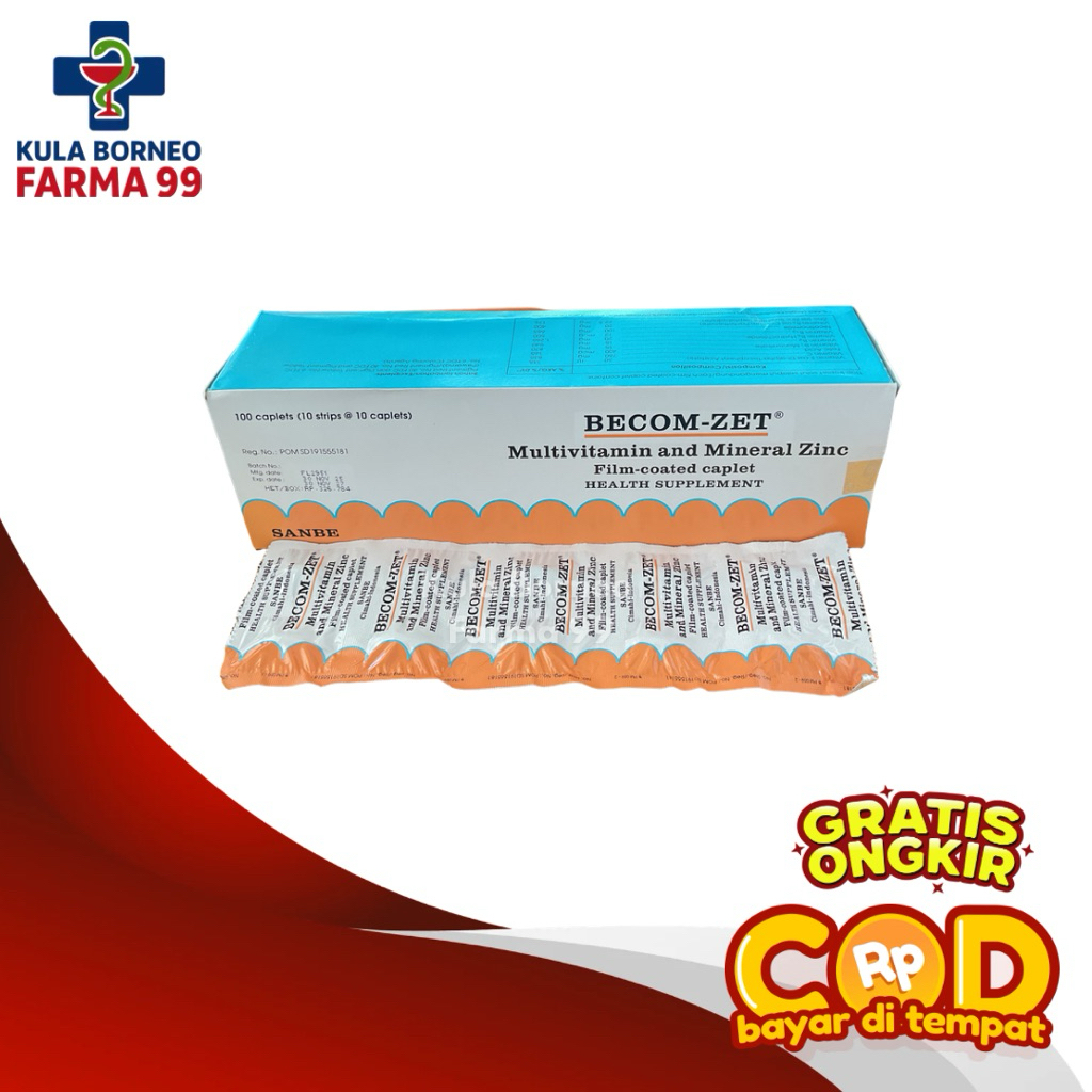 Vitamin Becom Zet 10 tablet