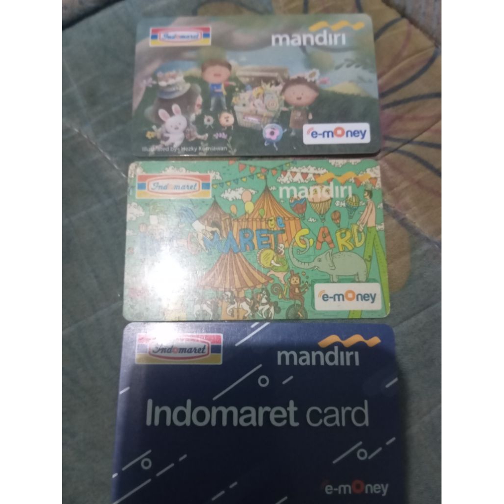 borongan 3 pcs E-Money Mandiri Indomaret