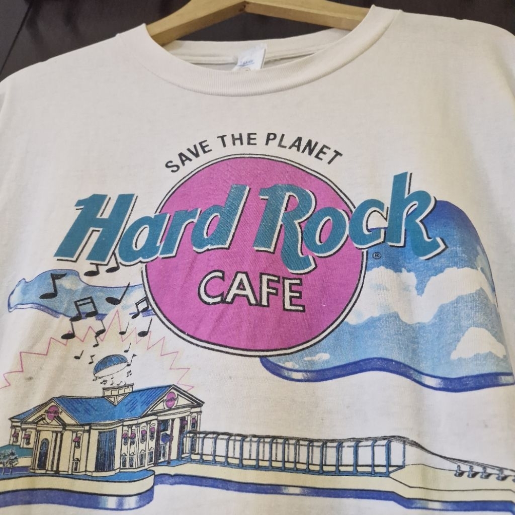 Kaos Vintage Hard Rock Cafe Kingdom Of Rock & Roll Orlando