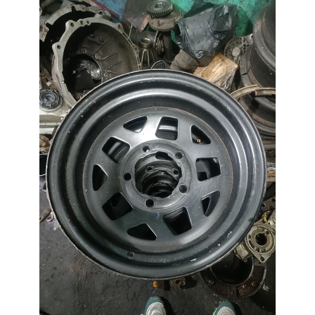 velg Taft ori double pinggang R15 4pcs - velg Taft Jimny CJ Willys - velg mobil Taft dll