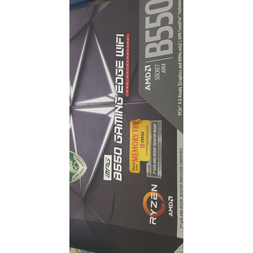 Motherboard AM4 MSI B550 GAMING EDGE WIFI diatas MSI Tomahawk/MSI Gaming Plus