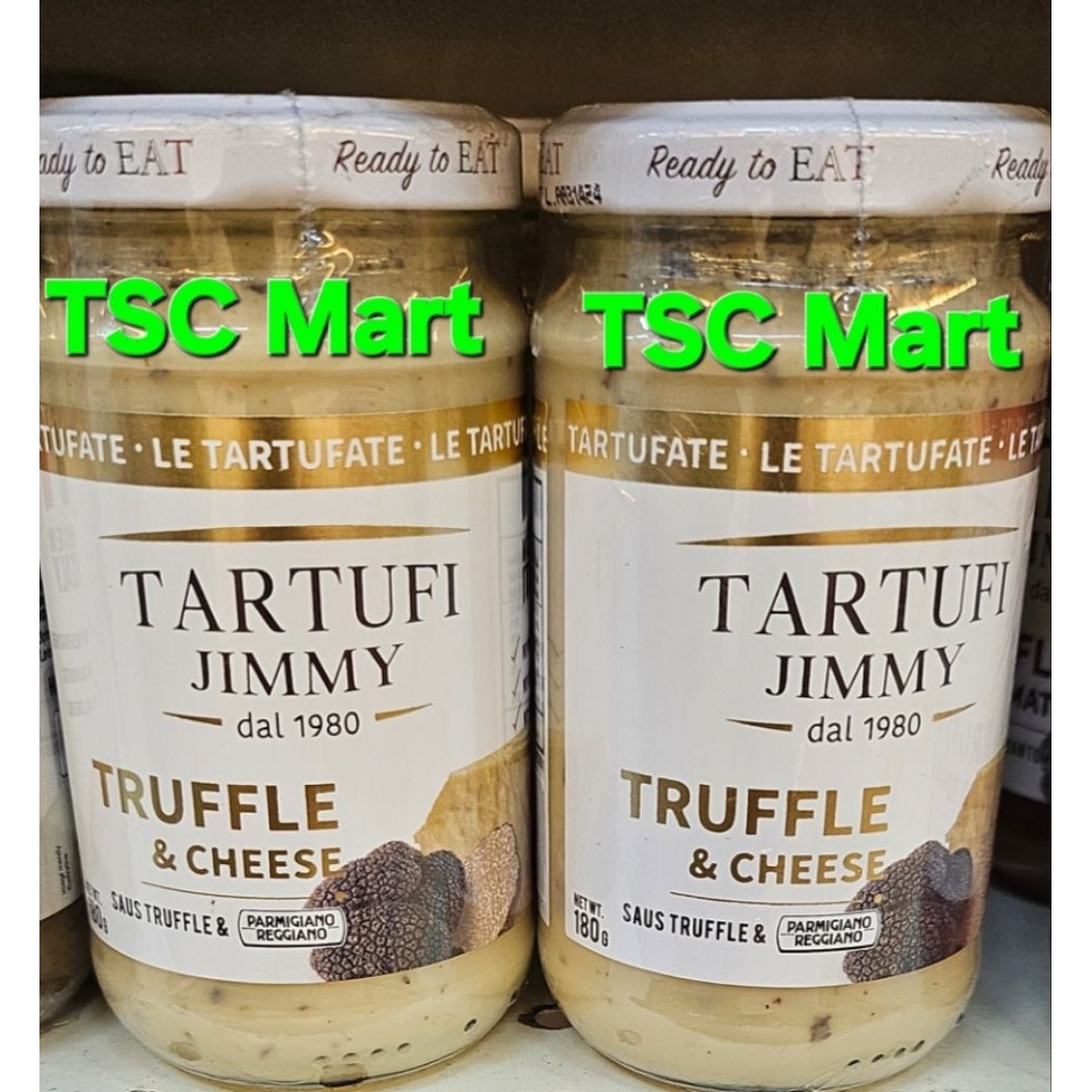 Tartufi Jimmy Truffle & Cheese Sauce/Truffle & Porcini/Truffle Sauce & Truffle  Tomato Sauce.