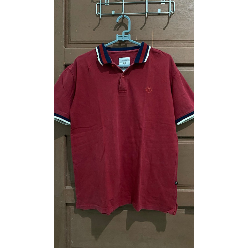 PRELOVED atasan cowok atasan panjang kerah bahan flanel