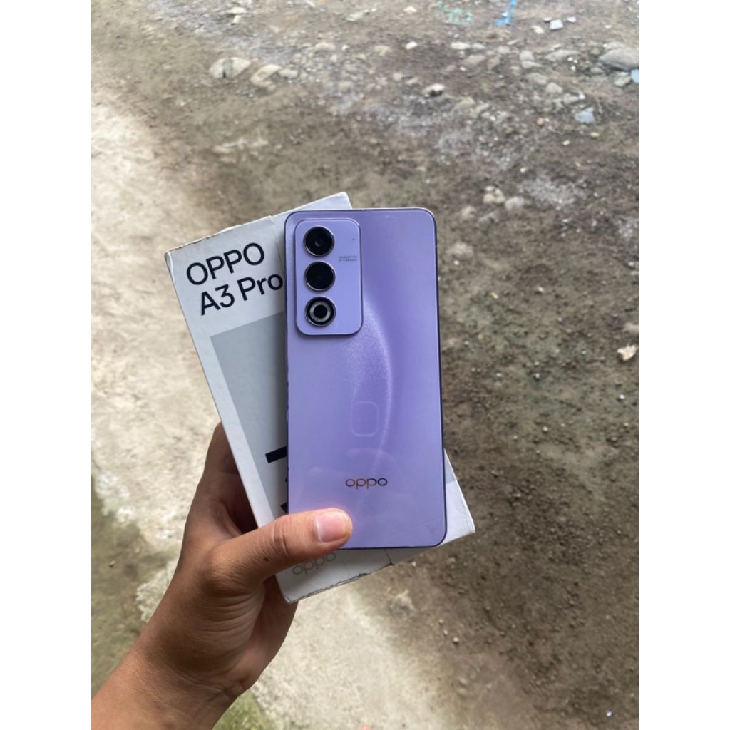 OPPO A3 PRO RAM 8 + 4 // INTERNAL 256Gb (Wifi only)