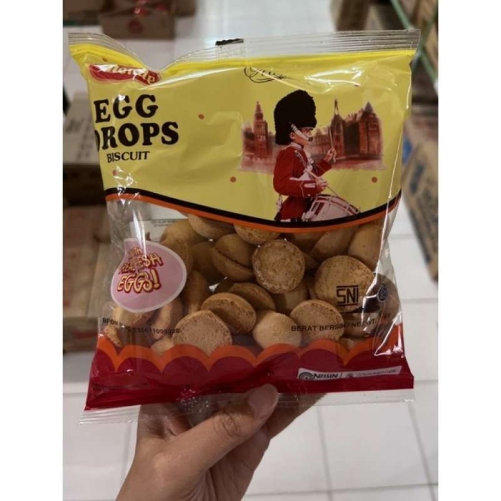 Biskuit Monde Egg Drops Renyah 110g | egg drop monde | egg roll