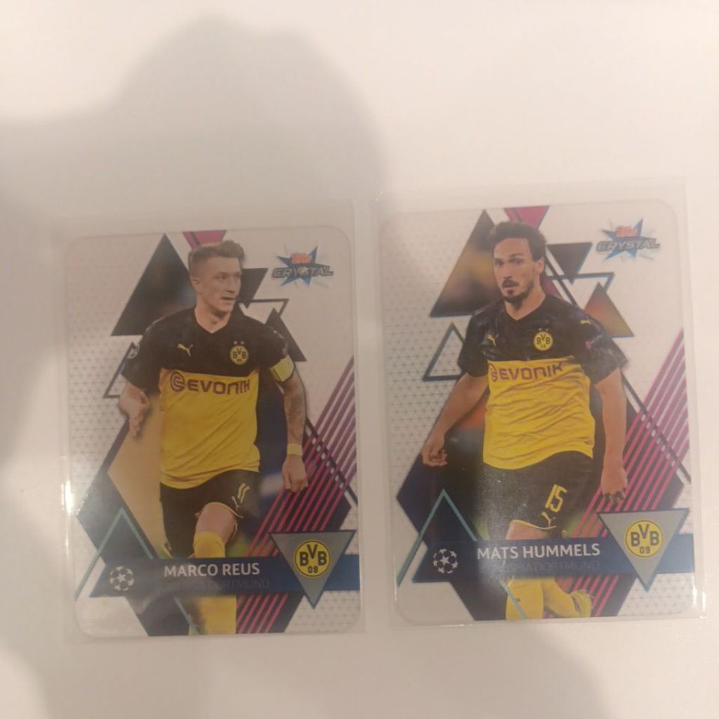 kartu bola topps crystal ucl 2019/2020 Borrusia Dortmund