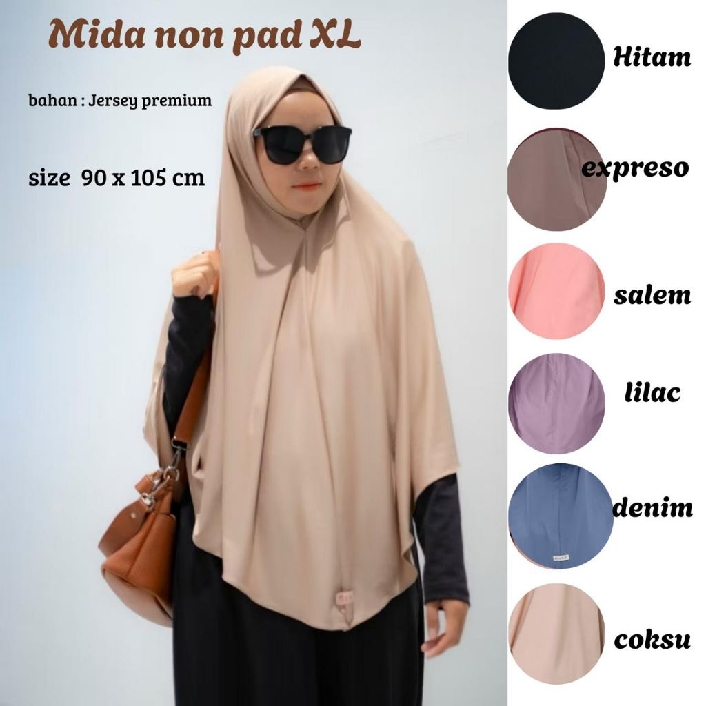 Hijab Instant Jersey Premium Jumbo