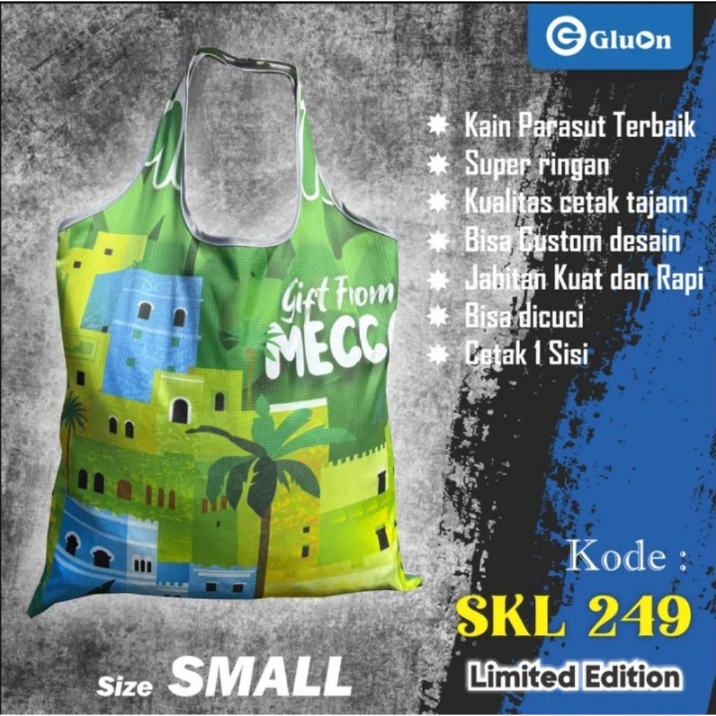 TAS BELANJA souvenir haji umroh foldable bag