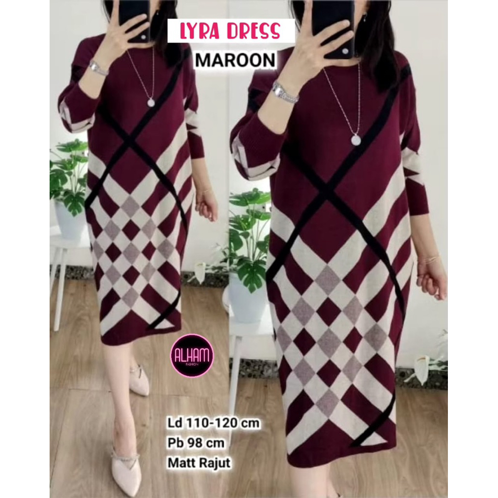 Lyra Tunik Knit Premium by Recca