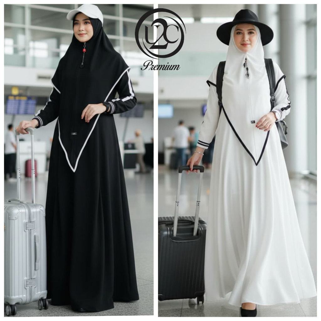 KHODIJAH SPORTY PLAIN By Butik U2C BY U2C PREMIUM  BUTIK U2C GAMIS DAILY GAMIS SIMPLE MEWAH DRESS PO