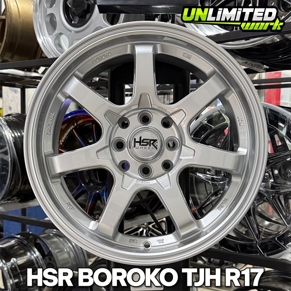 Velg Model TE37 R17 HSR Boroko TJH PCD 4X100 - 4X114,3 Velg Mobil Fronx Avanza Yaris City Atto Yaris
