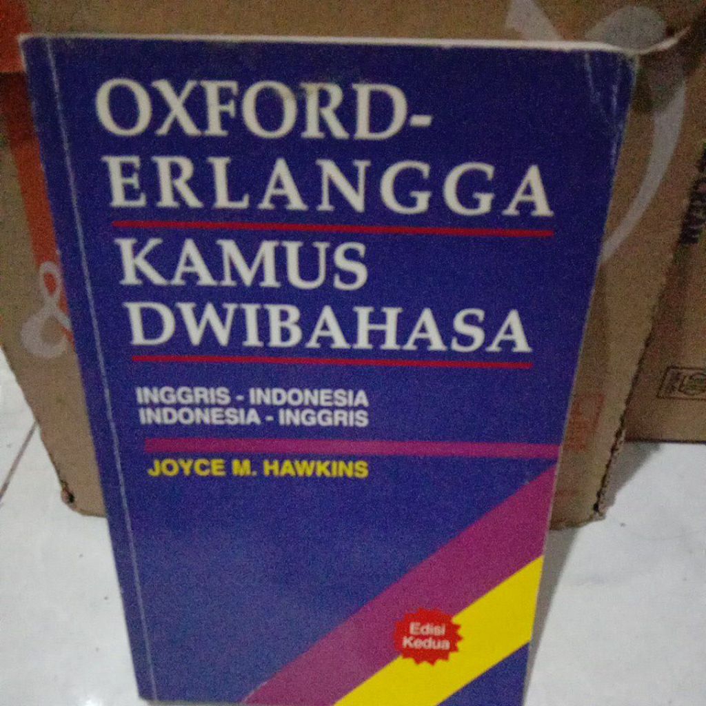 OXFORD ERLANGGA - KAMUS DWIBAHASA(INGGRIS-INDONESIA) HAWKINS