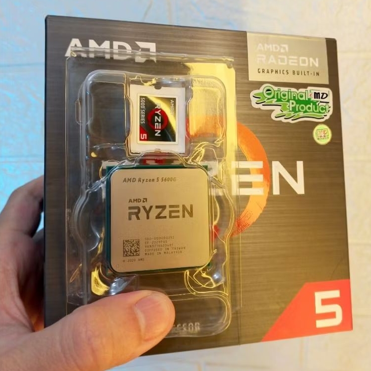 PROCESSOR RYZEN 5 5600G FULLSET BOX (6C / 12T)