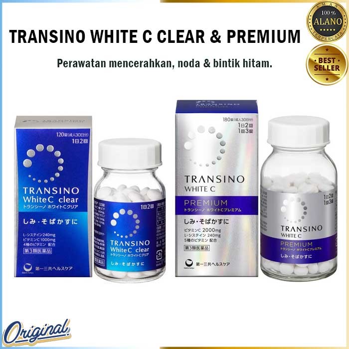 Transino White C Clear & Premium Original Japan
