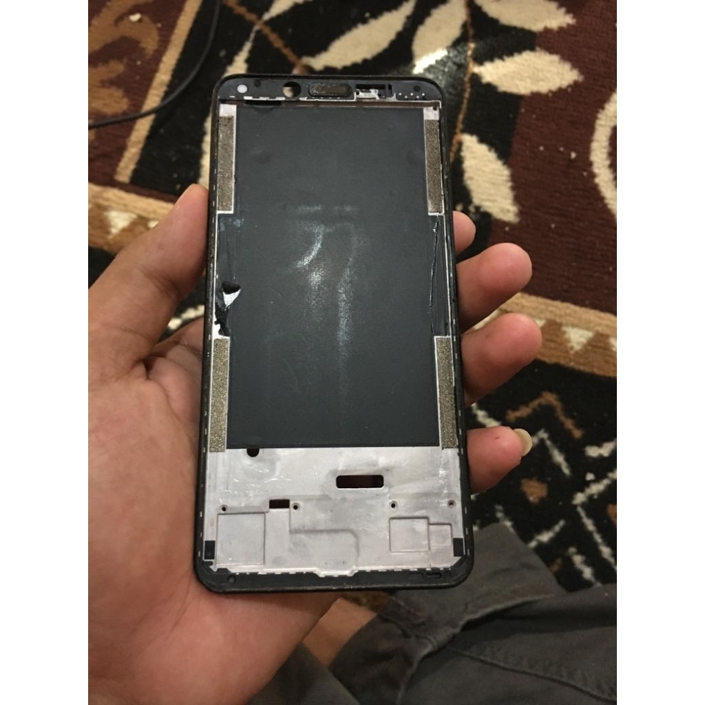 frame tulangan tatakan dudukan layar LCD xiaomi Redmi 6 6a ori copotan original