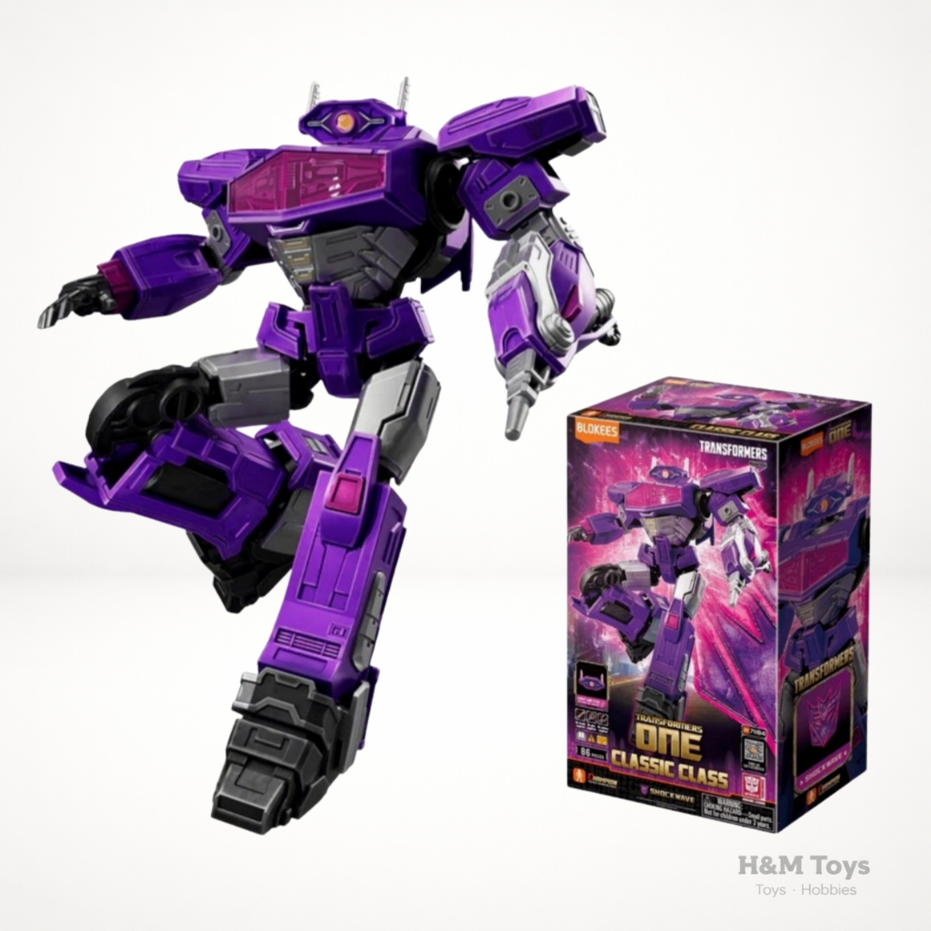 Blokees Transformers Classic Class 18 Transformers One Shockwave - CC-18 - Figure Transformers Shock
