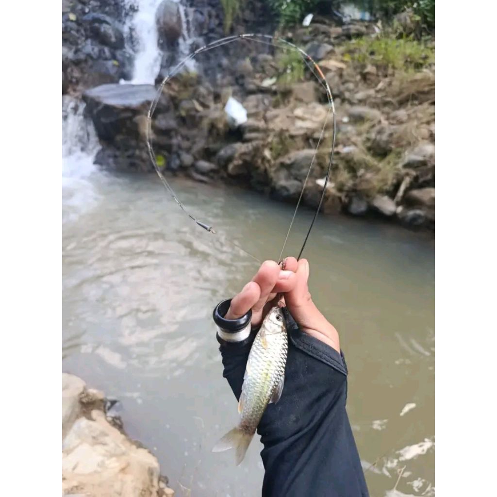 JORAN WADER SUPER LENTUR/ Centang Ke Atas / Brekele/ Bahan tanduk Kerbau/ fiber Optik