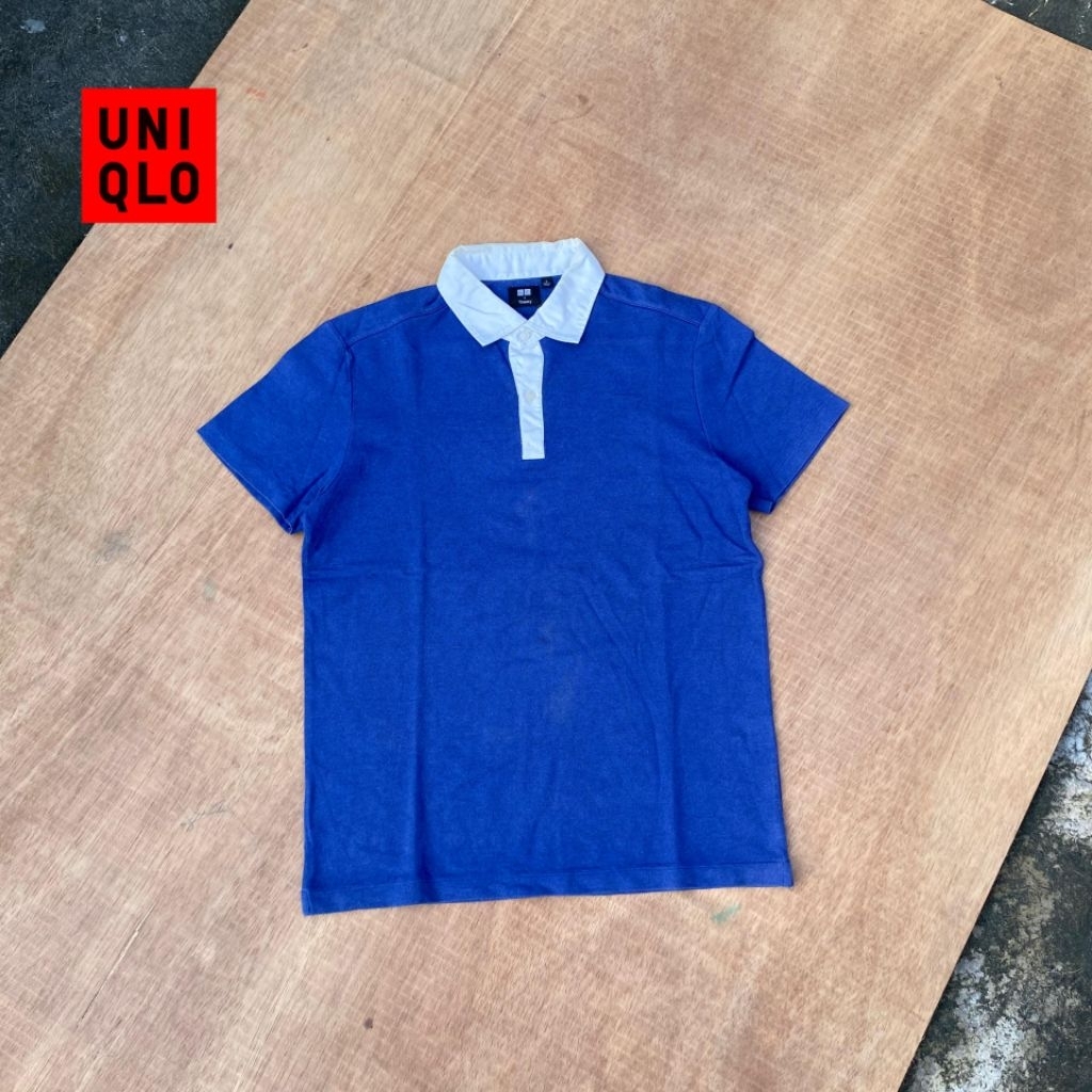 Kaos Kerah Uniqlo x Theory