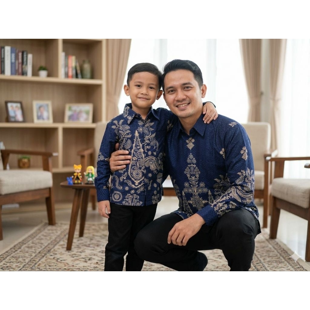 kemeja doby batik pria moderen warna neffi mewah dan gagah