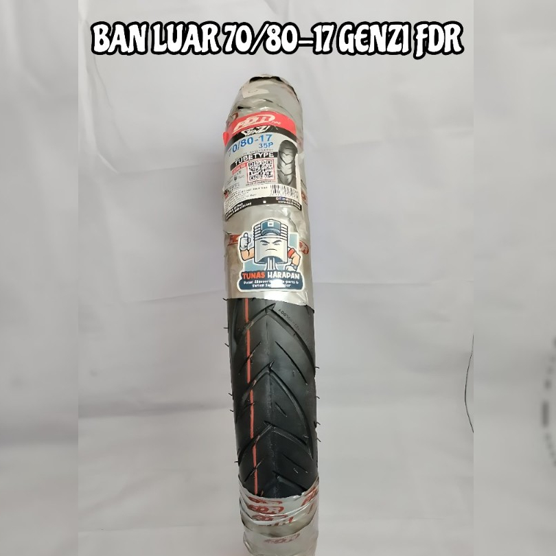 Ban FDR Genzi Ring 17, Ban Luar Motor Matic Bebek Tubetype Original
