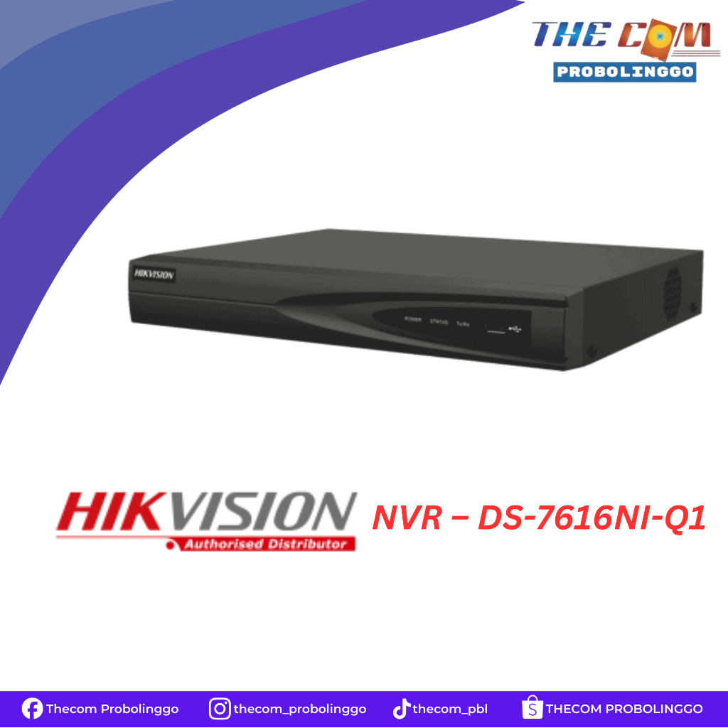 NVR HIKVISION 16 CHANNEL DS-7616NI-Q1