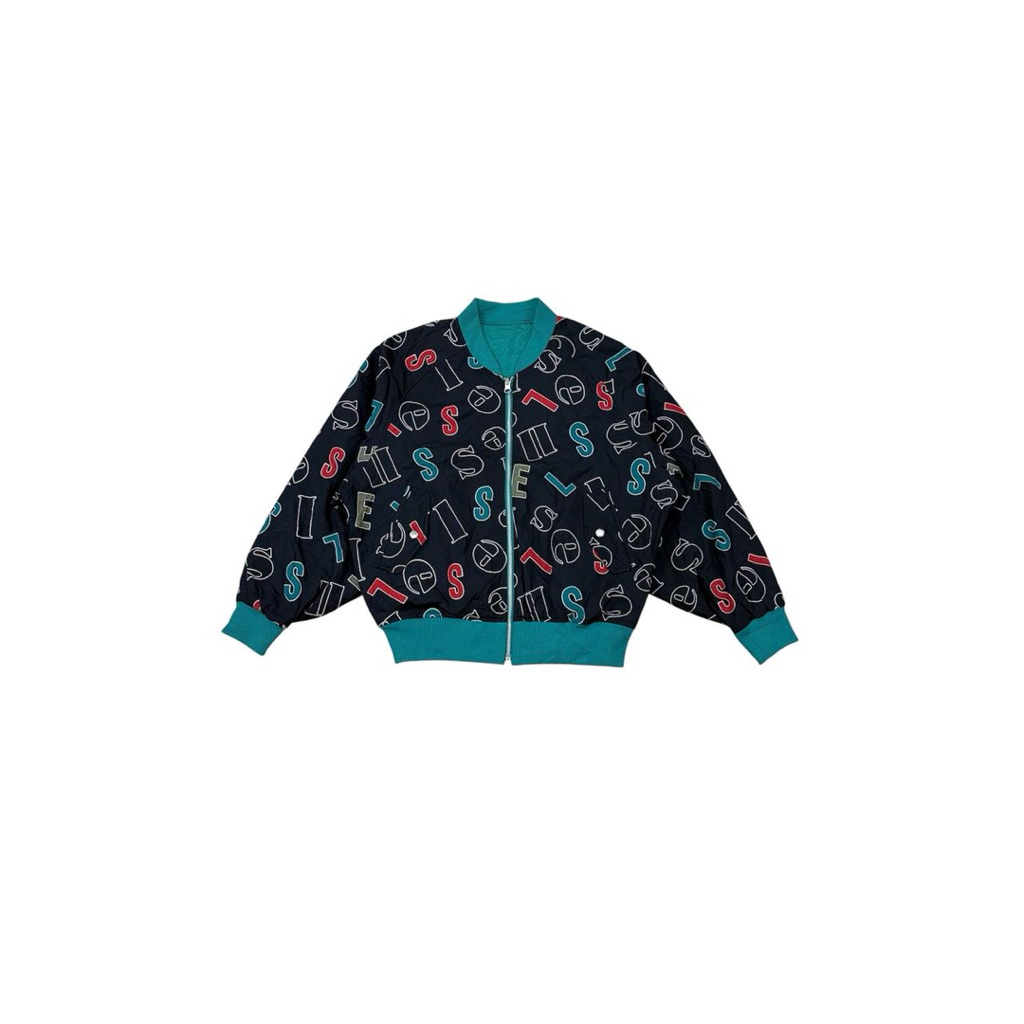 bomber ellesse reversible vintage