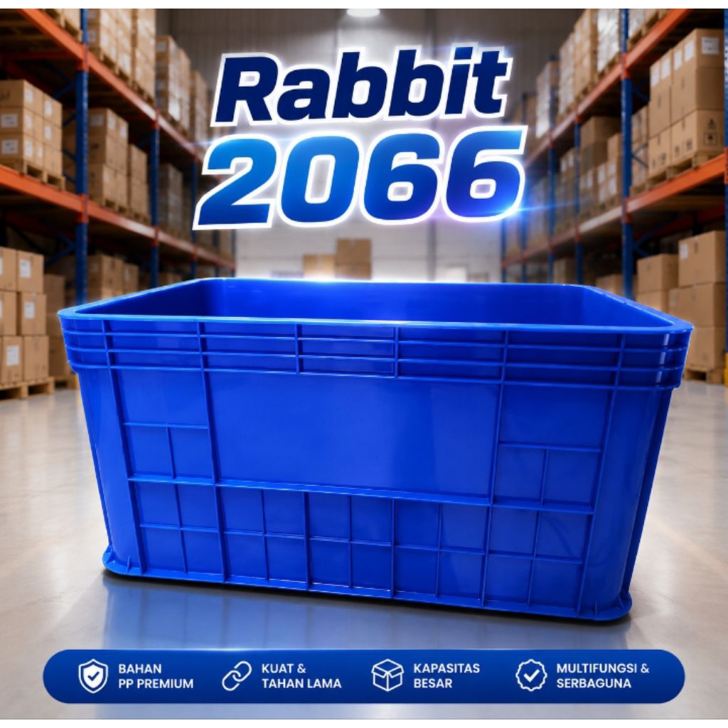 KONTAINER INDUSTRI / BOX CONTAINER SERBAGUNA RABBIT 2066