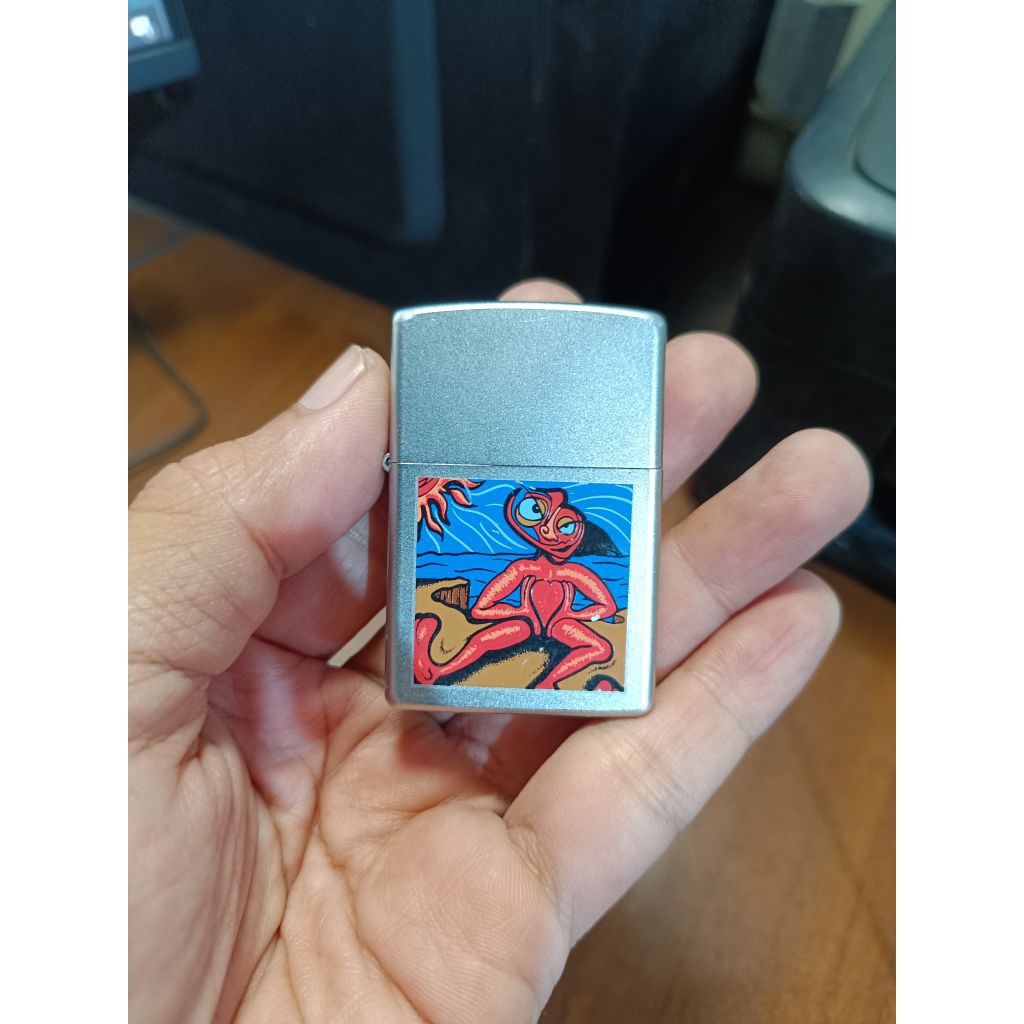 Zippo Satin Chrome 2000 XVI Used