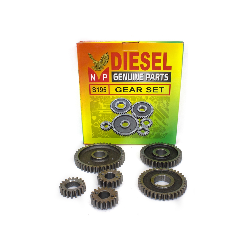 GEAR SET/GIGI MESIN PENGGERAK S195 - NP