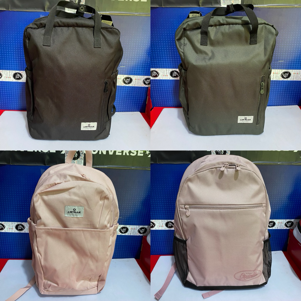 Tas Punggung Backpack Ransel Airwalk ORIGINAL Lotto Unisex
