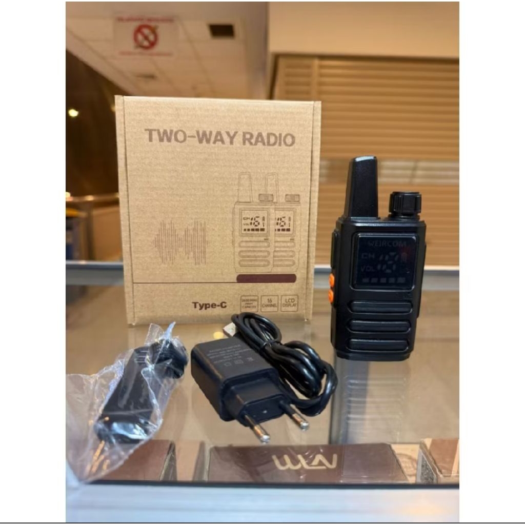 [READY COD] HT WEIRCOM WR Q1 TRIPLE BAND UHF UHF LOW VHF WALKIE TALKIE BISA COPY CLONING FREQUENCY