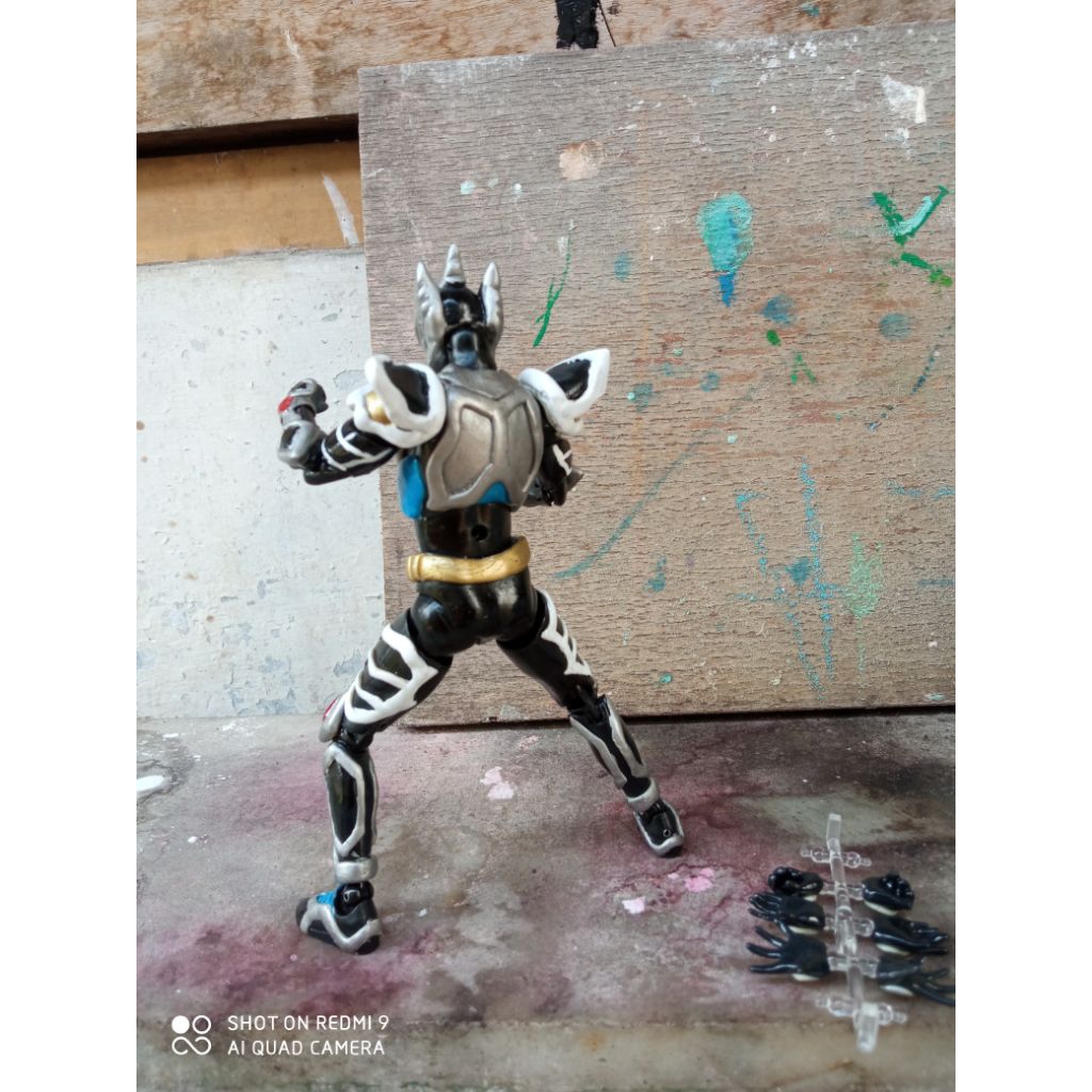 Tokusatsu shfiguarts deathferd custom action figure Shf # guyferd metalhero power ranger super Senta