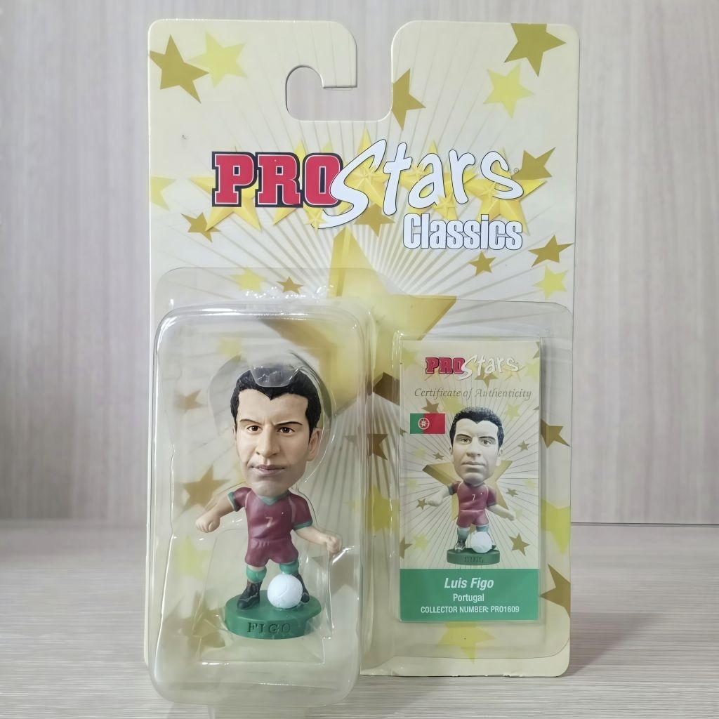 Action figure original Corinthian Prostars Luis Figo Portugal original product
