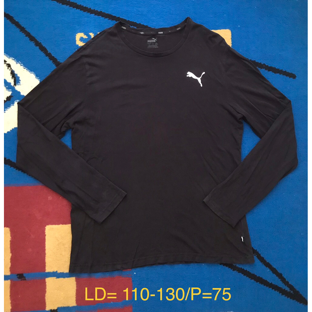 kaos long sleeve puma second