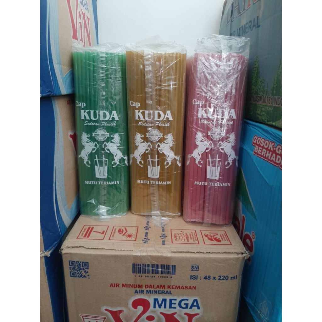 Pipet Sedota Limun Es Kuda 1 pak isi 10bks