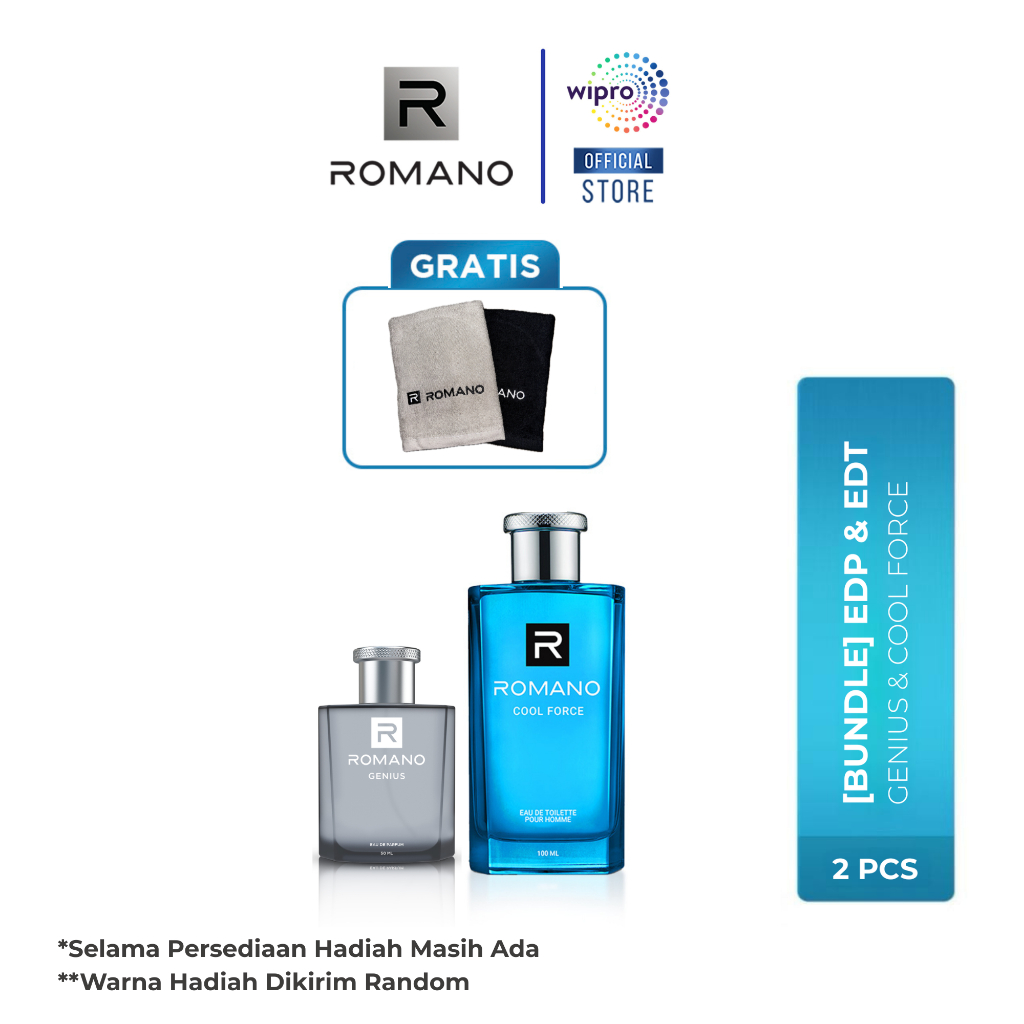 [Bundle] Romano EDT 100ml & Romano EDP 50ml