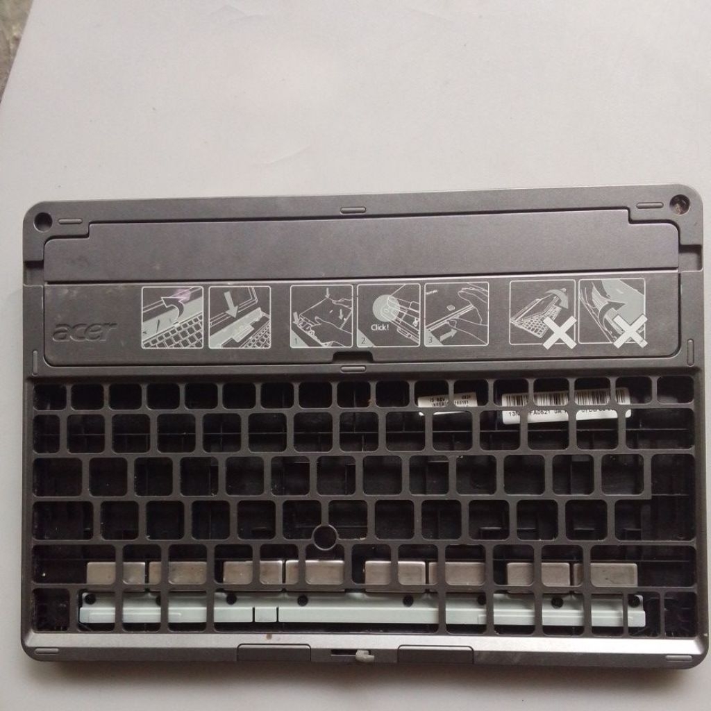 Casing Keyboard Acer Iconia X500W