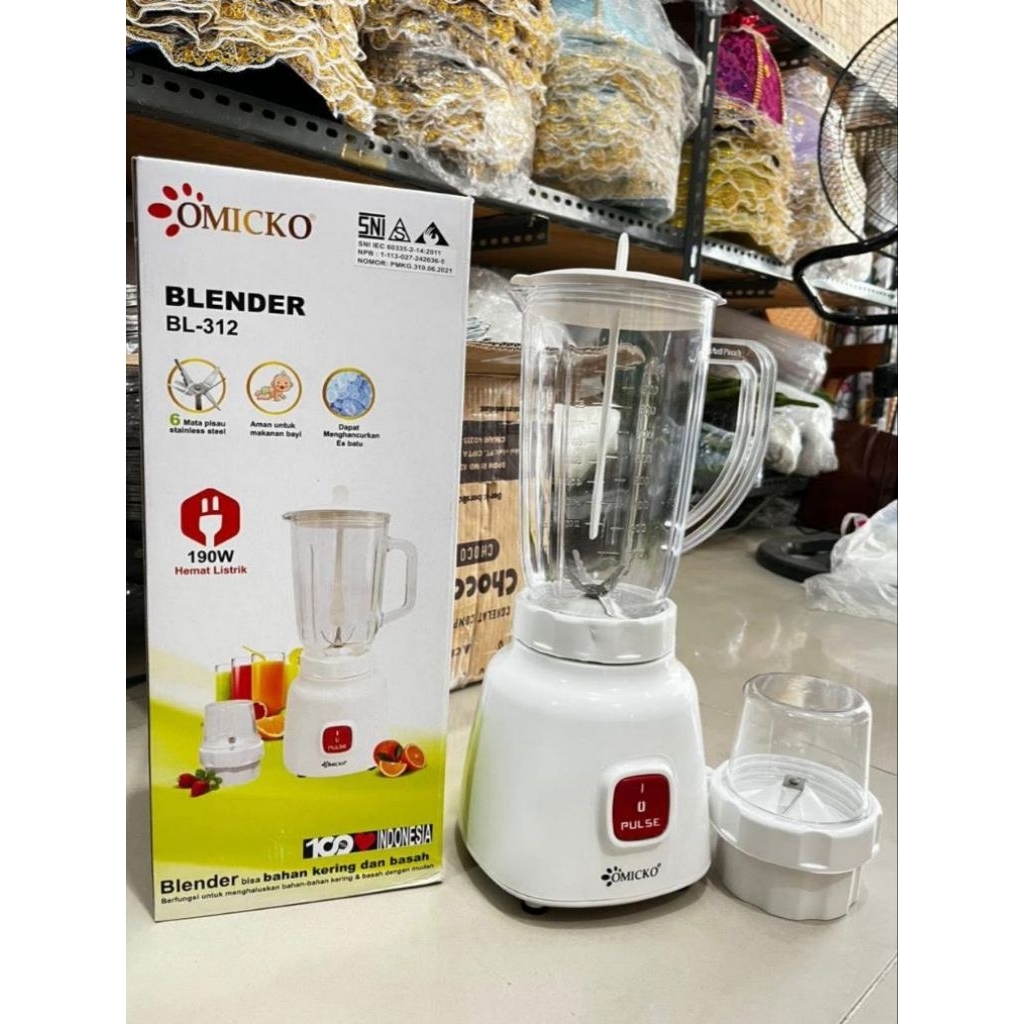 Blender 2in1 plastik omicko-ecolux