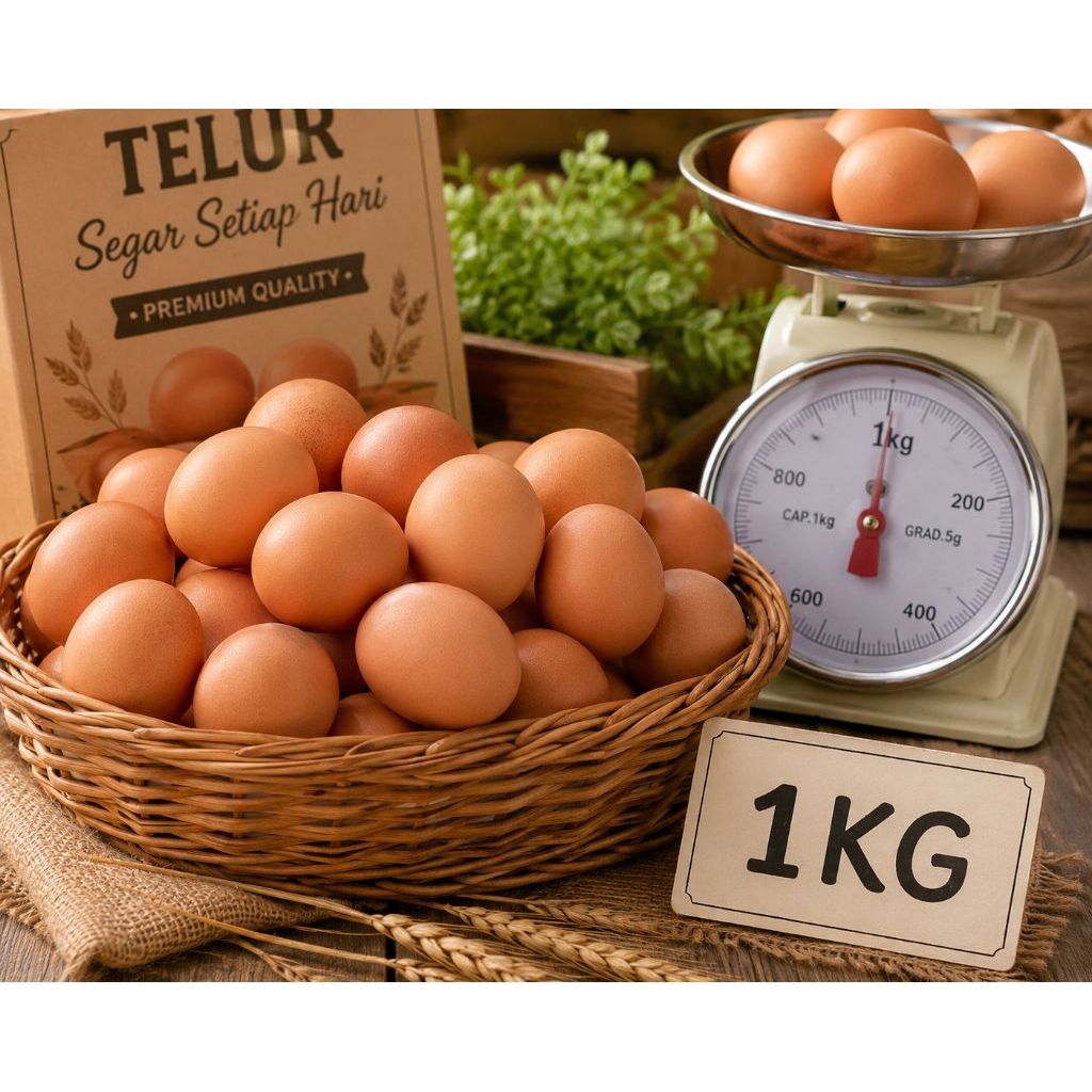 Paiton Probolinggo | Telur Ayam Fresh Harian 1kg