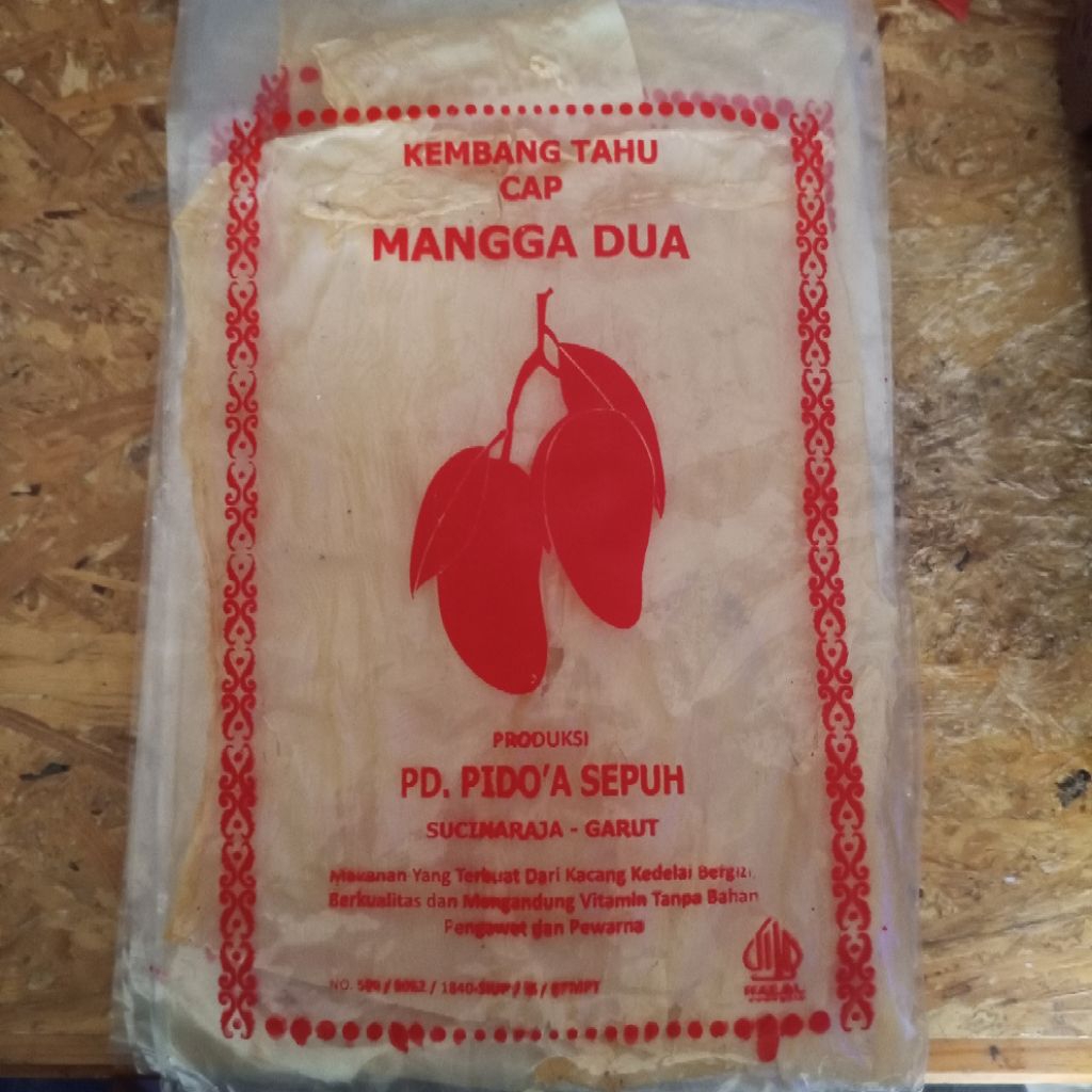 Kembang tahu cap Mangga / Kulit kembang tahu