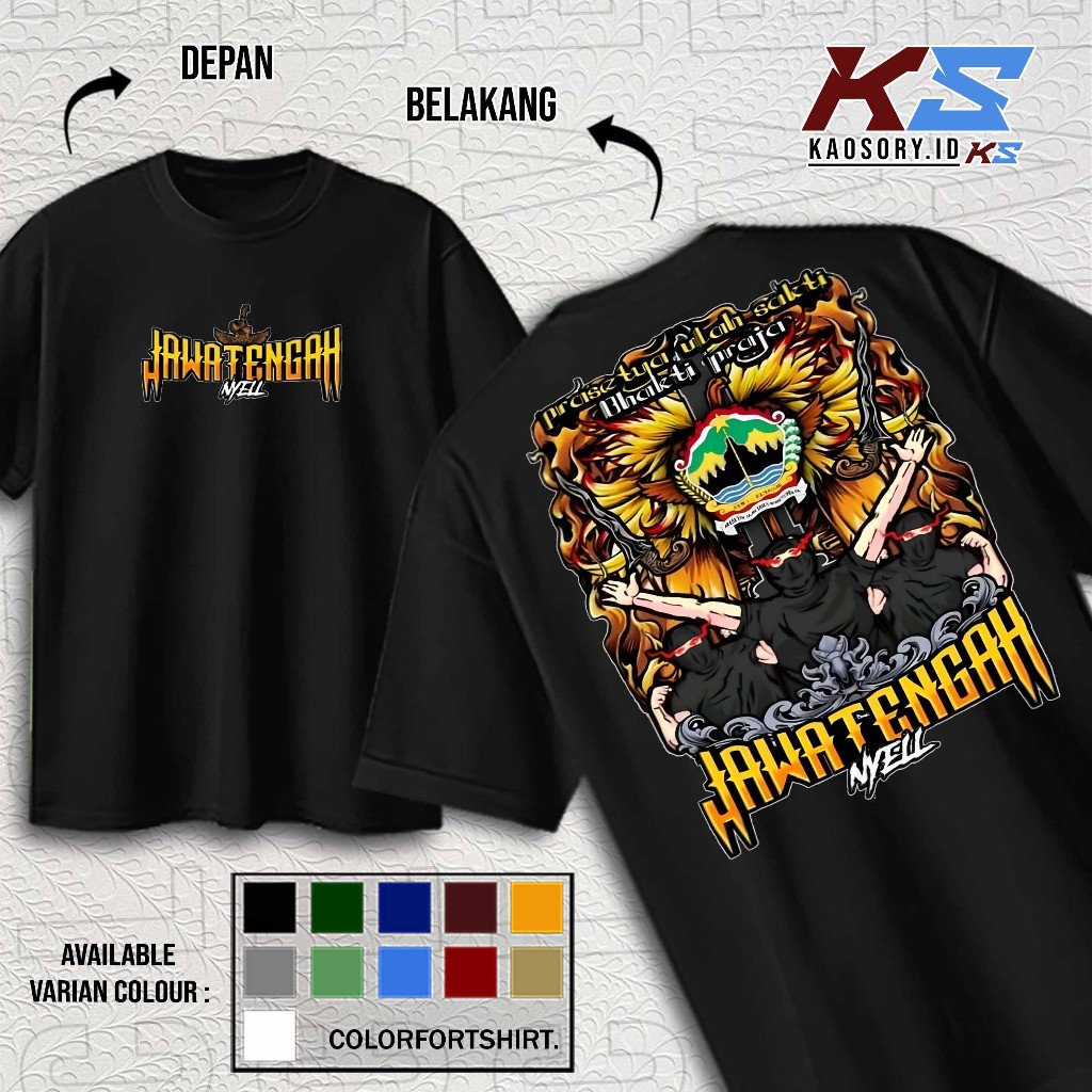 KAOSORY - KAOS JAWA TENGAH - KAOS JAWA TENGAH FASHION PRIA DAN WANITA - PILIHAN TERBARU DAN TERLARIS