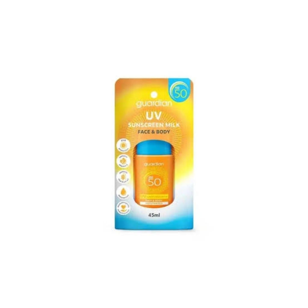 Guardian UV Sunscreen Milk Face & Body SPF 50 45ml