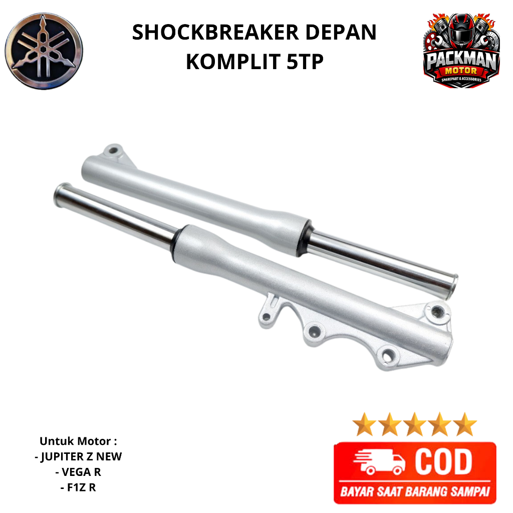 shock depan jupiter z - sok depan motor jupiter z 5TP-F3030-00 ori Packman motor