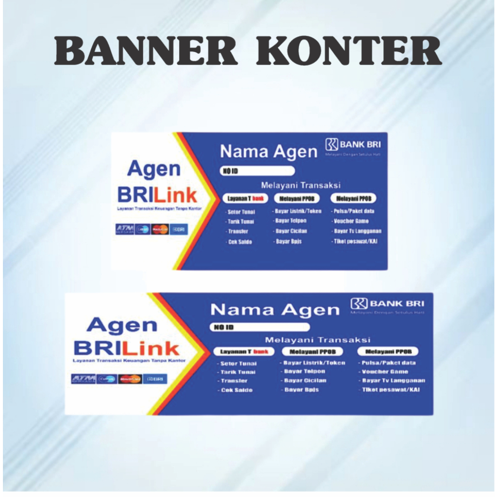 BANNER SPANDUK TOKO BRI LINK