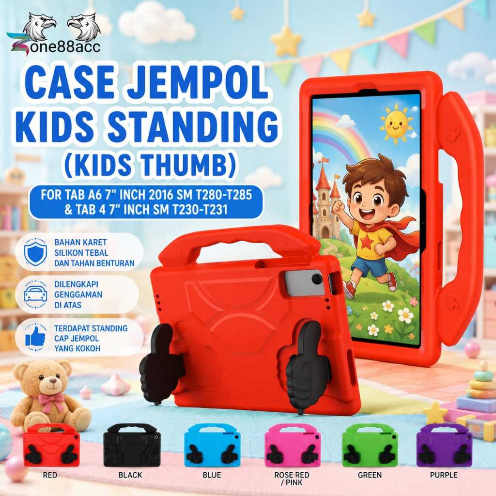 Case Samsung Galaxy Tab A 7.0inci 2016 /T285 /T280 / Tab 4 7"inch T230 T231 / case samsung tab a6 / 